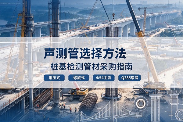 贵池声测管选型标准