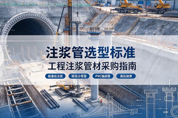贵池注浆管选型标准