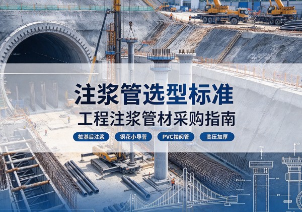 贵池注浆管选型标准
